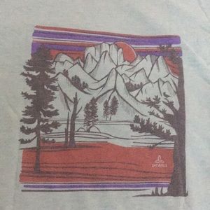 PrAna Seafoam Mountains Tee